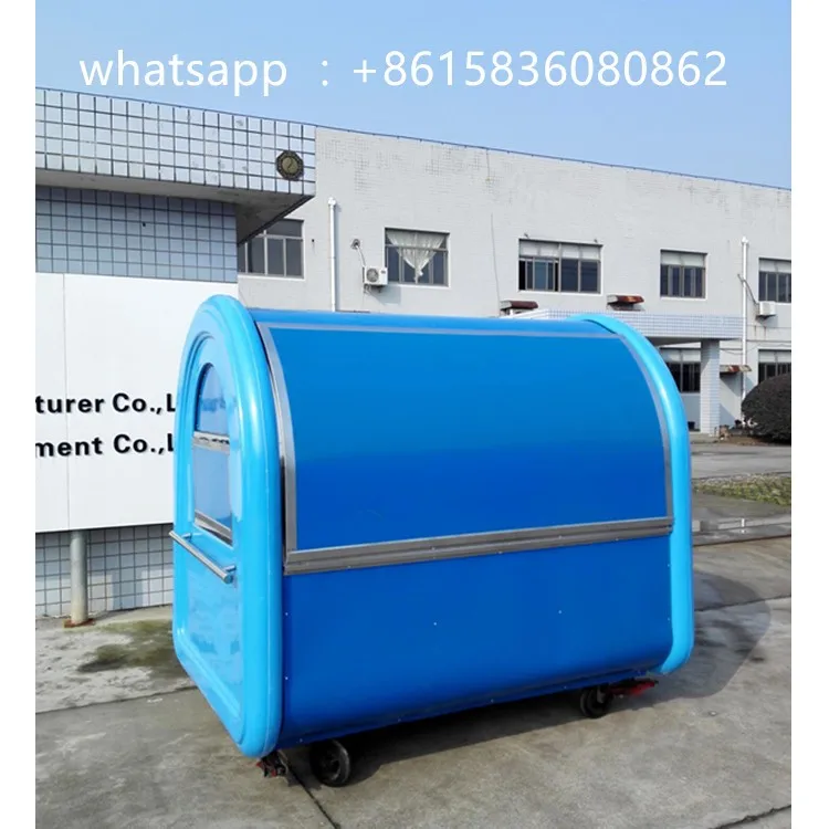 New design customized coffee bike vending crepe cart food cart for sale