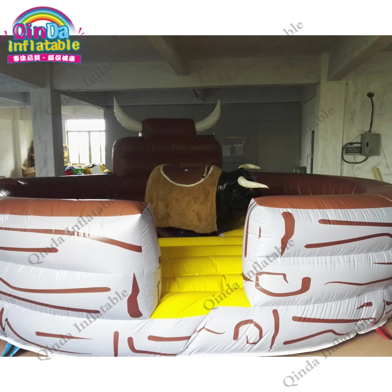 
Durable PVC material inflatable redeo bull, cheap price mechanical bull riding for sale 
