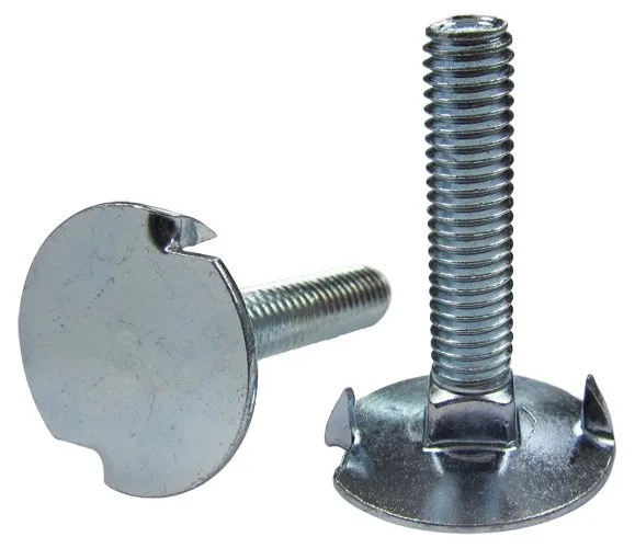 Grade 2 Plain Finish Fanged Head Elevator Bolt