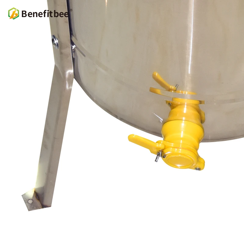3-4  frame manual self reversal honey extractor (Gear box with brake function, steering  handle)