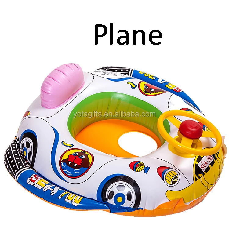 
In stock different funny animal inflatable swim seat swim ring for kids 
