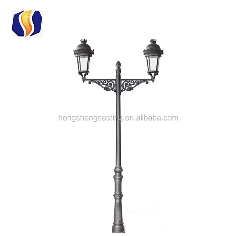 antique ductile iron pole lights street lighting pole lighting poles