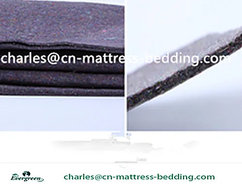 New mattress wadding felt 100% recycle factory direct sale
