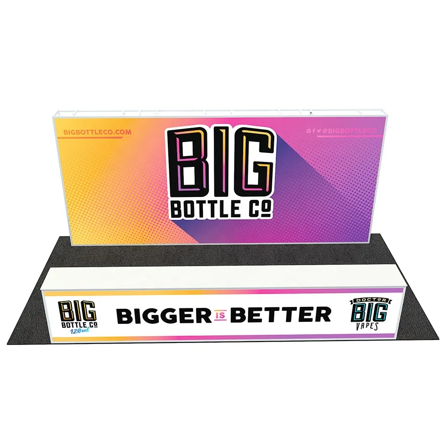 Tawns 20ft Portable and Easy Install Aluminum Backlit Trade Show Exhibition Booth for Expo Display Stand