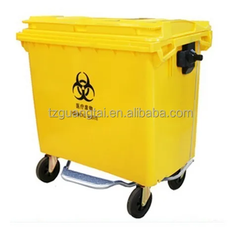 GT-660A 4-wheeled waste container
