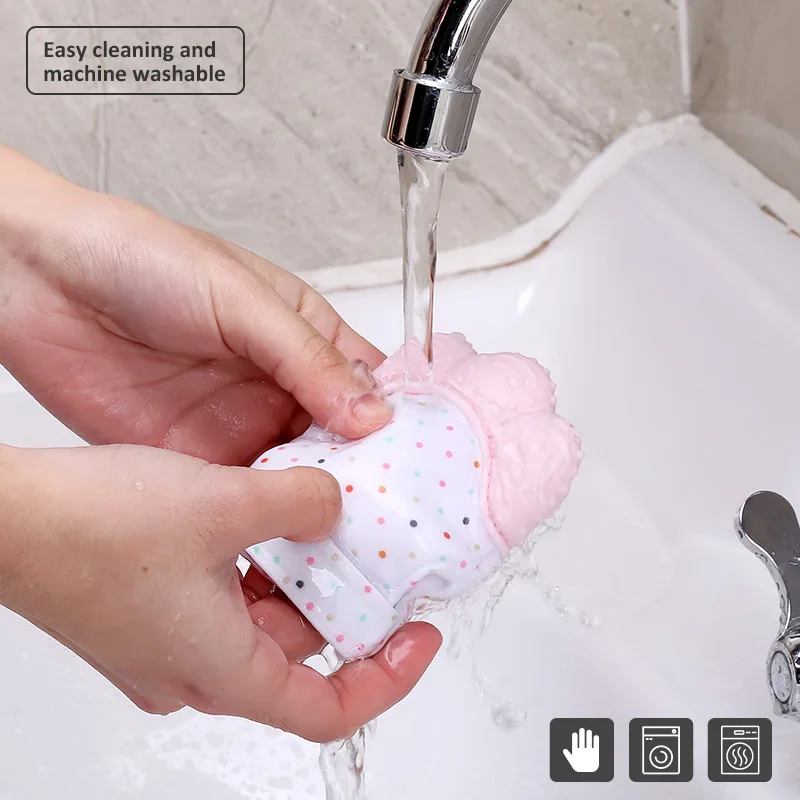Promotion Eco Friendly Chew Baby Silicone Teether Mitten