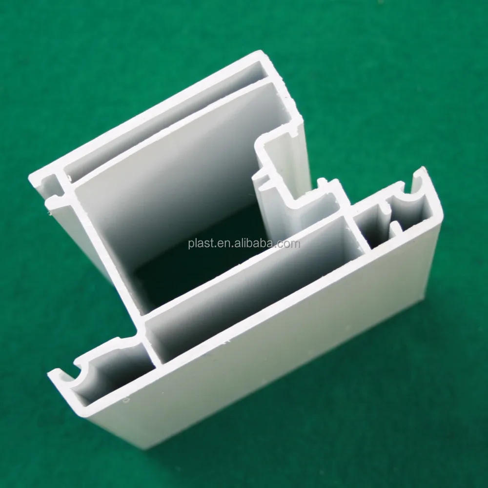 HSP60-13 upvc casement door window frames environmental upvc profile pvc