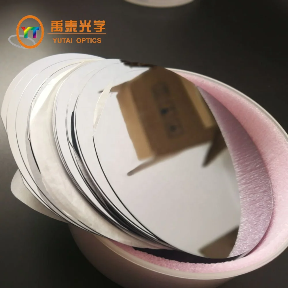 Полированная монокристаллическая силиконовая Вафля N-типа 2 дюйма 4 6 дюймов 8 для полупроводника