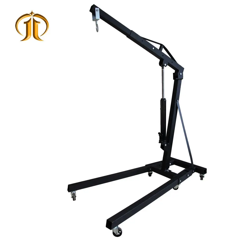 Power Lift Hydraulics Engine Hoist Lift Floor Crane