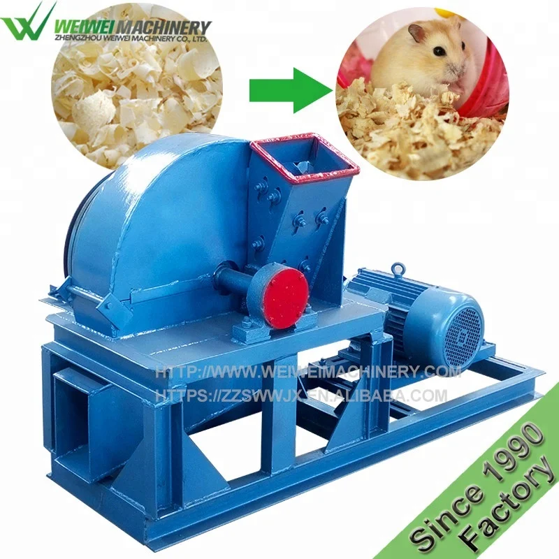 
Weiwei agriculture forestry machine factory wood shaving horse bedding for sale 