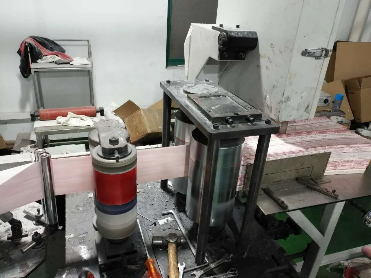 High Precision Napkin Paper Printing Machine And Folding Machine With Embossing Functions