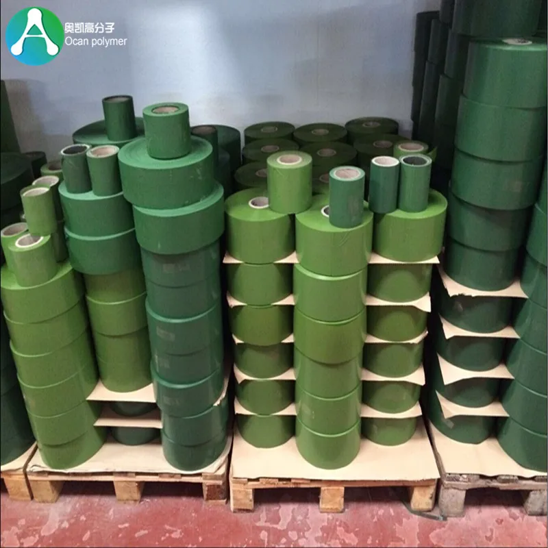 Green PVC Rigid Plastic Sheet/Film for Artificial Christmas Tree Leaves and Lawn