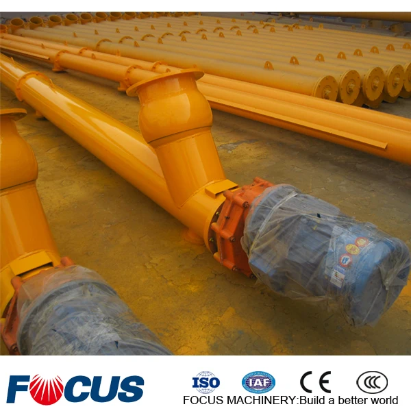 25t/h Spiral Cement Flexible Screw Conveyor for Cement Silos