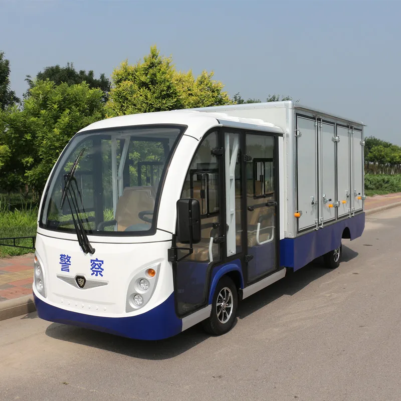 14 seats electric vehicle sightseeing shuttle bus with low price