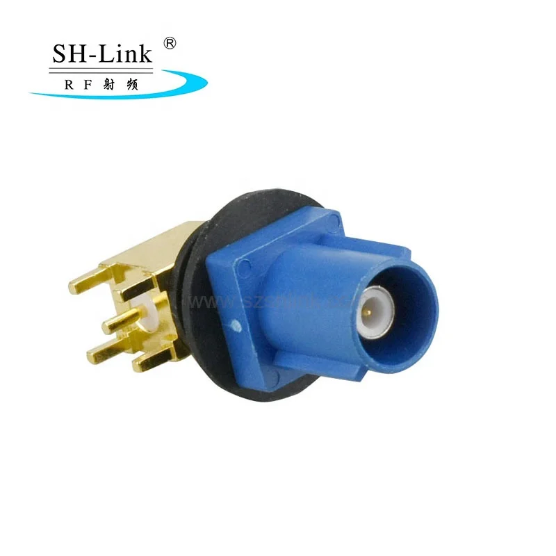 FAKRA C type male Blue for GPS waterproof connector