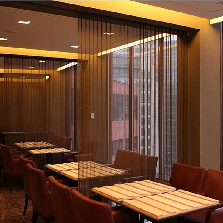 
Aluminum alloy metal partition/decorative wire mesh 