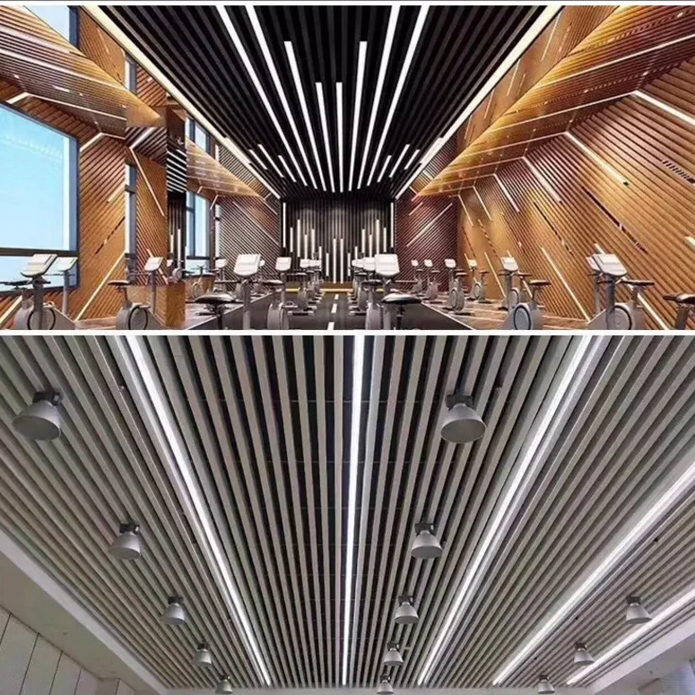 
Commercial Architectural Office LED Linear Suspension lighting bar designer manufacturer 
