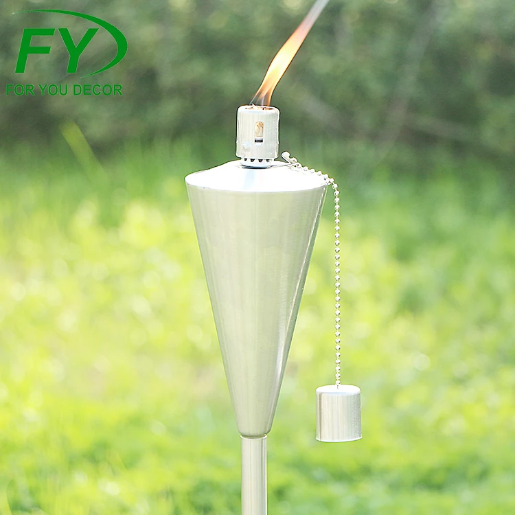 
Traditional style wholesale stainless steel garden kerosene oil torches 