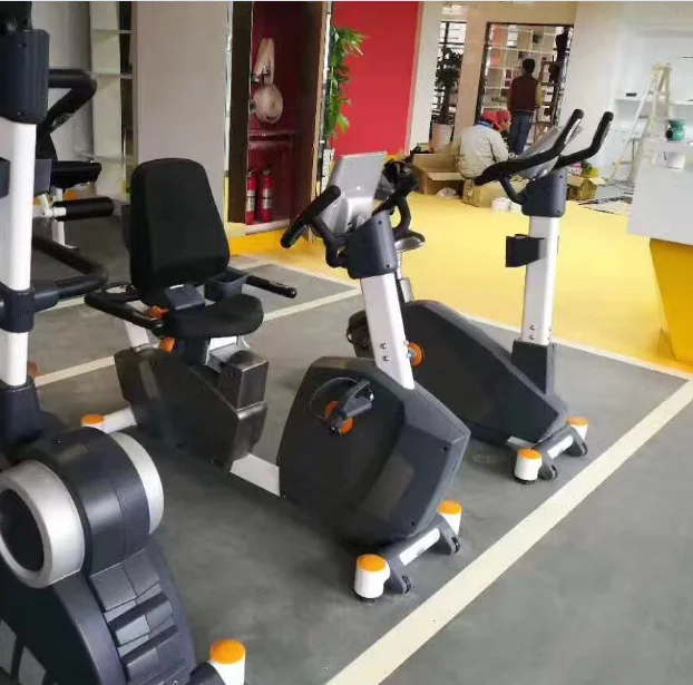 Сидящая лежачий велосипед облегающиеджинсы электрический велосипед, способный преодолевать Броды для использования в тренажерном зале самостоятельно электроэнергии велосипед велотренажер