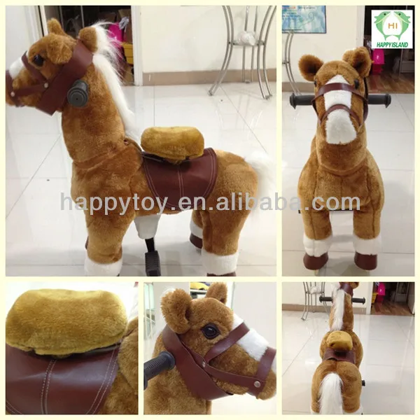 Ride on Horse toy pony walking horse animal ride on wheels for mall China manufacturer
