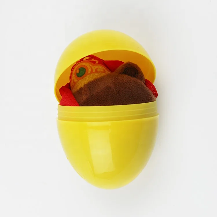 Empty Surprise Egg Toy Wholesale a Variety of Sizes and Shapes Plastic Unisex Injection Molding Yellow or Custom Color 3 Days