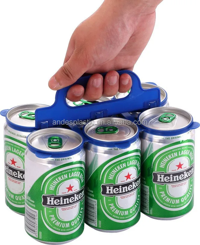 
BPA Free 6pcs Plastic Bottle Carrier 