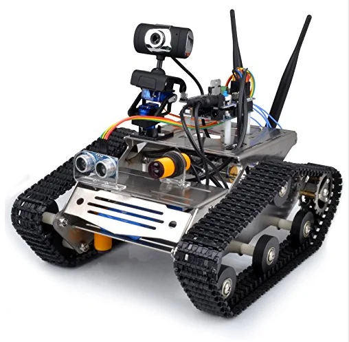 
Wireless Wifi Robot Car Kit for Uno / Hd Camera Ds Robot Smart Educational Robot Kit for Kids 