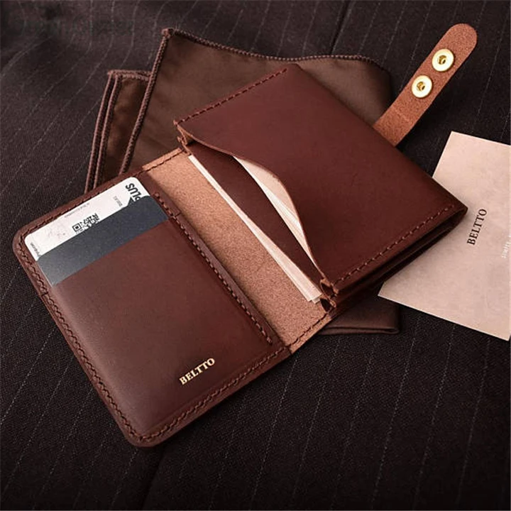 China factory leather id card badge holder, vintage leather card holder, id card badge holder