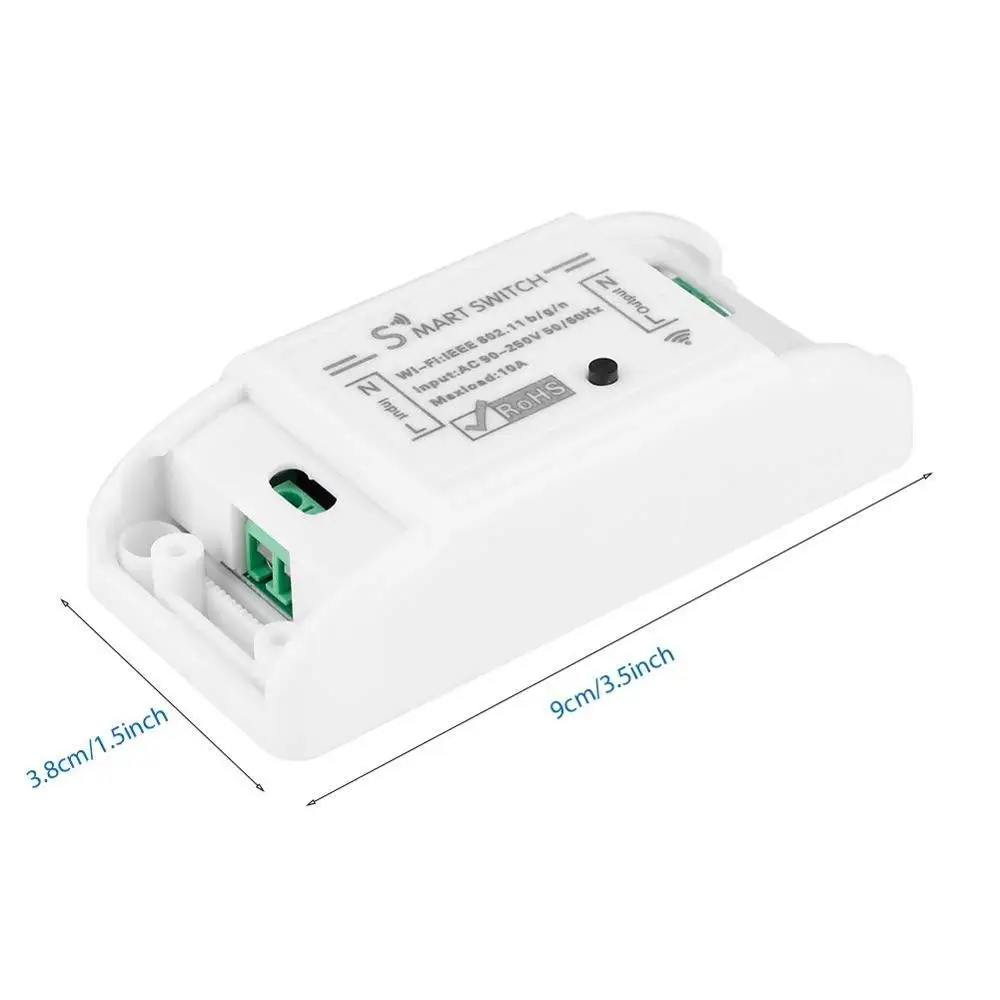 Supplier Universal Use Smart Switch for All Smart Home Appliances China Tuya Smart Life APP APP Remote Control AC 90-250V White