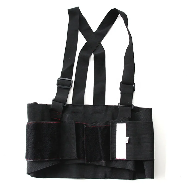 Work Breathable Adjustable Elastic Universal Lower Back Traction Shoulders Waist Lumbar Support belt