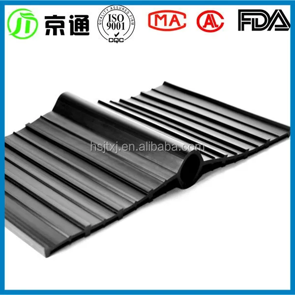JingTong Rubber China High Tensile Elastic EPDM Natural Rubber Elastomer waterstop for construction