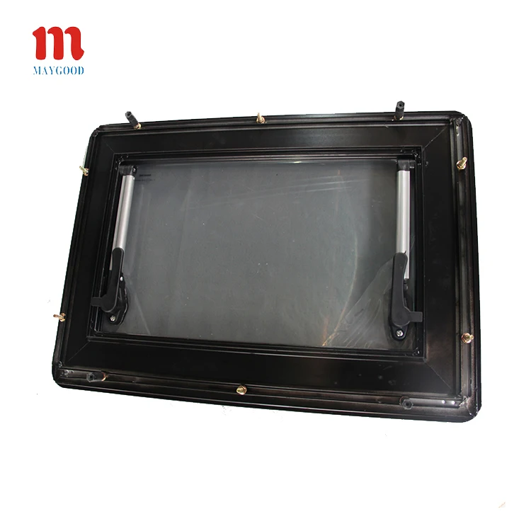 MG16RW450*500mm bus side glass acrylic rv rv sliding window