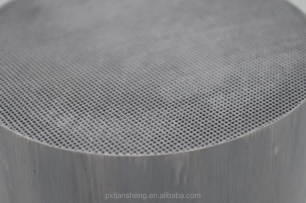 Manufacturer cheap customized Grey Honeycomb Ceramic as catalytic converter for CAR DPF