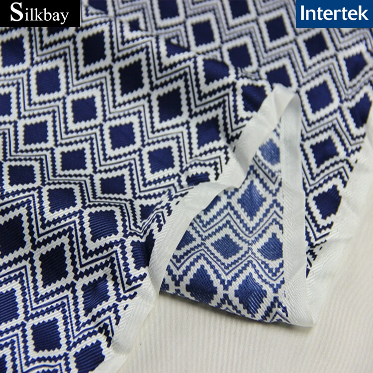 6A 12mm printed silk twill fabric for tie free samples