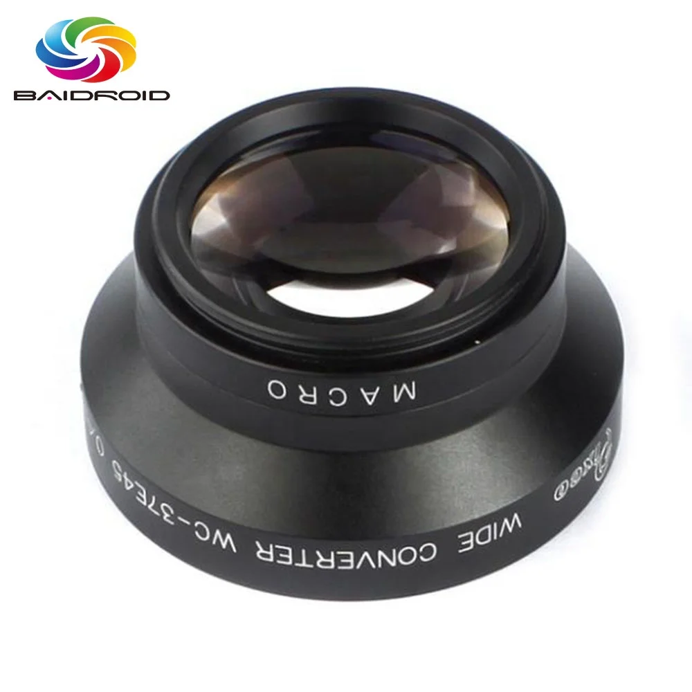  AF 37 мм 0.45x Широкоугольный объектив uv49мм для сотового телефона dslr