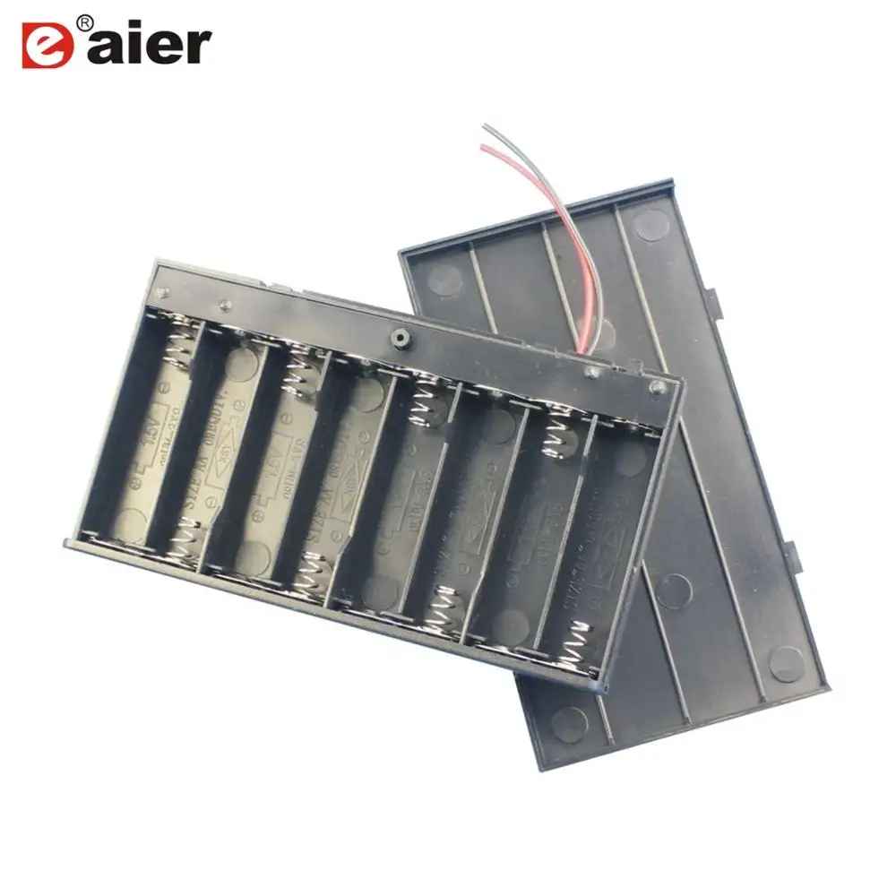 battery holder 12v with cover battery holder 8 aa