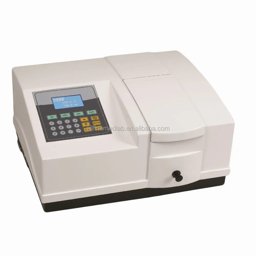 UV/VIS Spectrophotometer, Silicon photo diode Detector