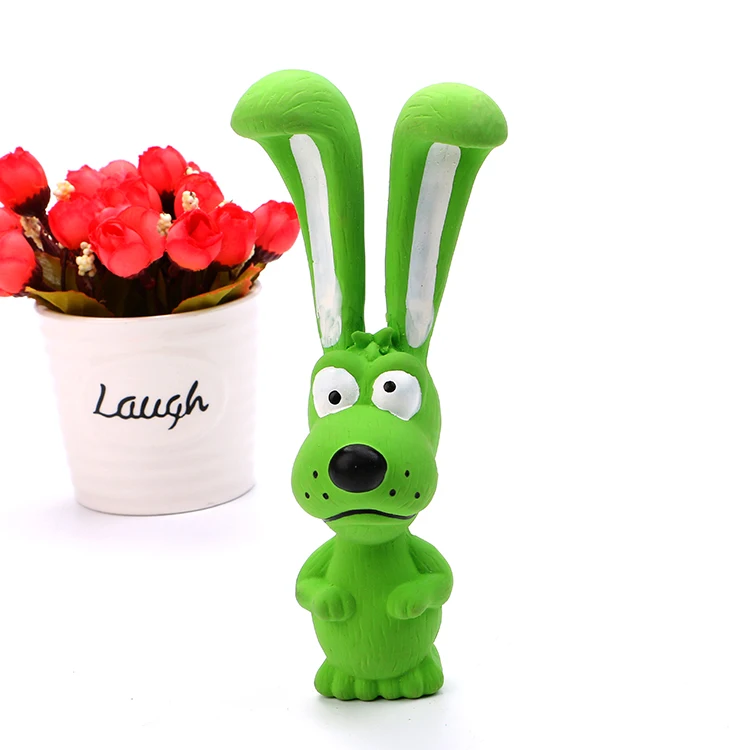 
2020 New Product Pet Toy Latex Rabbit Chew Dog Toy Interactive Pet Products 