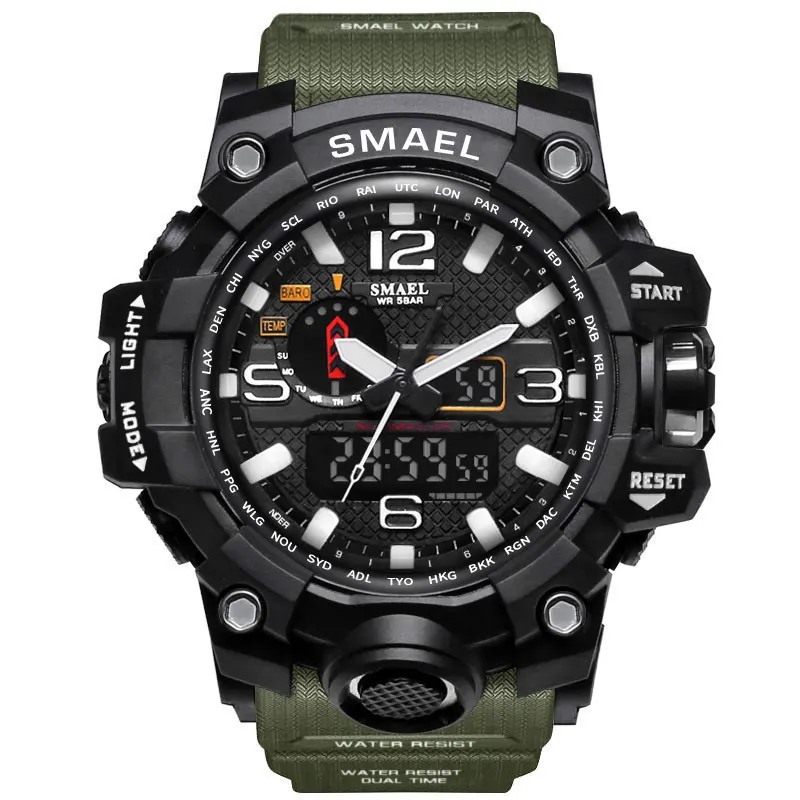 
SMAEL Top Brand Luxury LED Digital Watch Boys Military Sport Style Wristwatches 