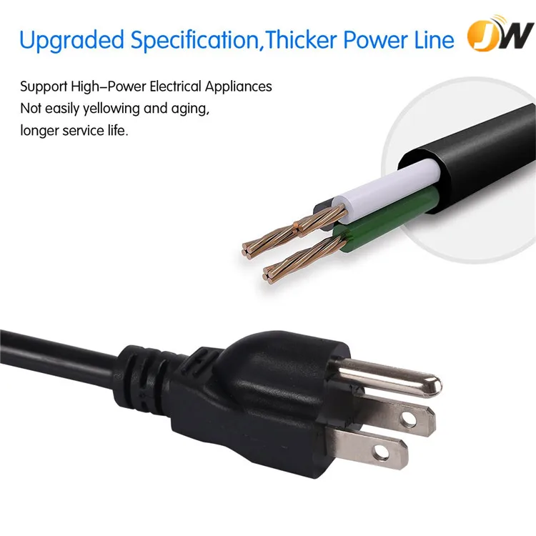 
Amazon Hotsale Two Layer Tower Power Strip with 4 USB Ports and Surge Protection 