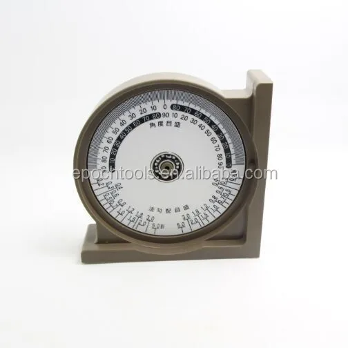 Artifact high precision angle finder for tiling leveling system