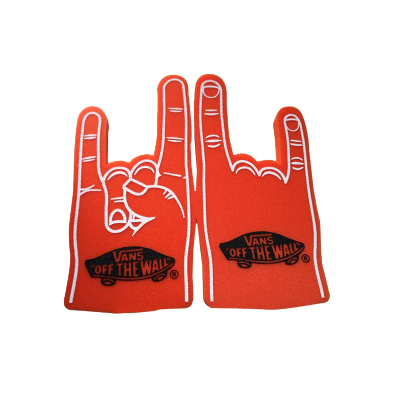 Спортивные соревнования, большая перчатка из вспененного этилвинилацетата