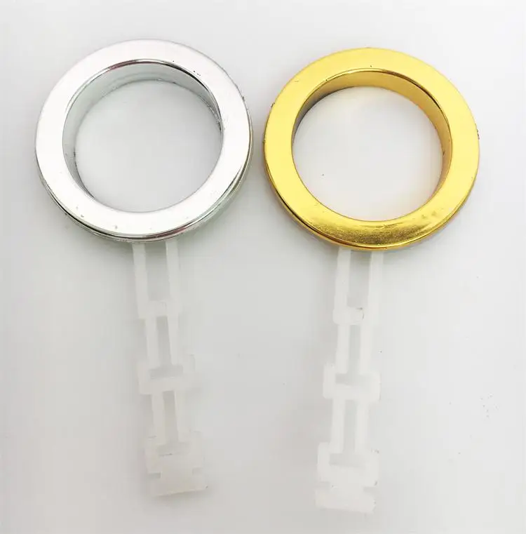 Дешевые пластиковые аксессуары для занавесок душа крюк зажим Выгравированный маленькое пластиковое кольцо