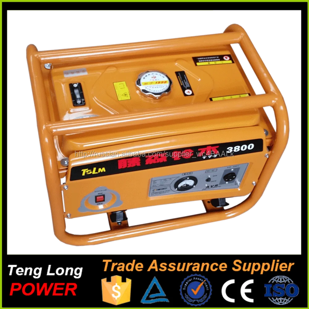 Extra AC 3 phase 6 kva mini DC high voltage gasoline generator for sale