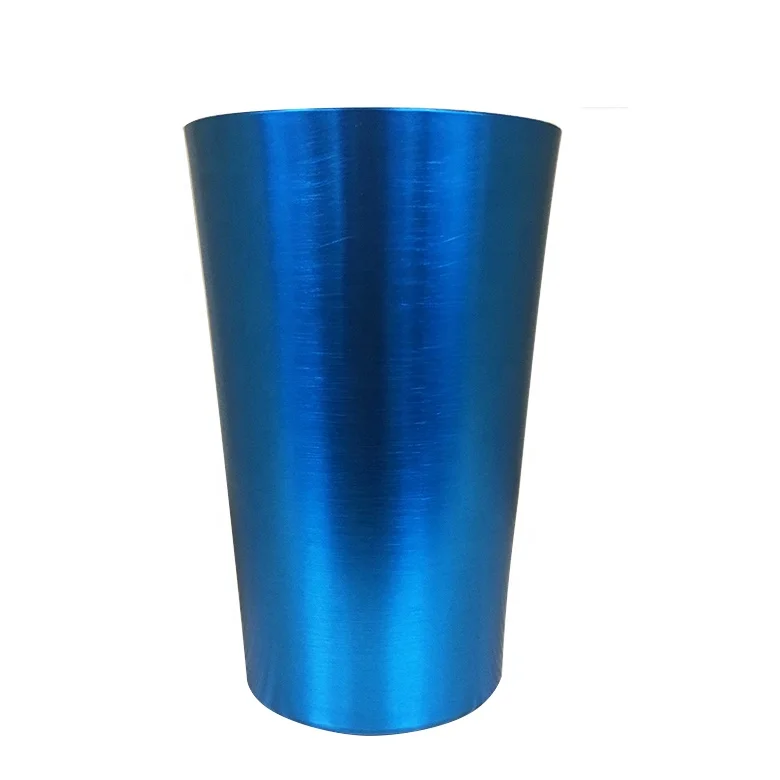 2019 480 мл/16 унций высококачественные Роскошные Металлические стаканы на заказ из нержавеющей стали