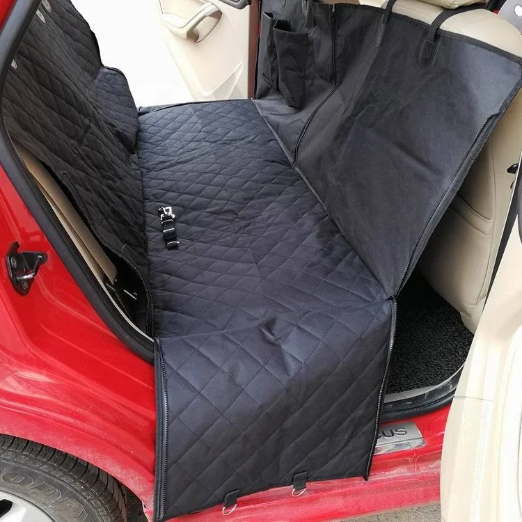 2018 New Dog Mat Quilted Waterproof Pet Car Seat Cover with Zipper