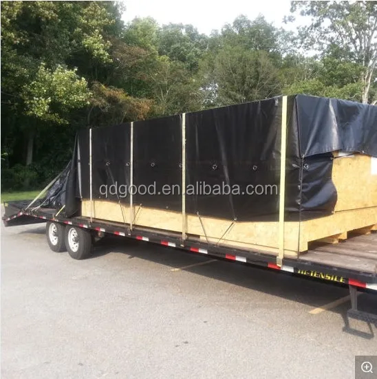 customized lumber tarp made in pvc coated polyester fabric
