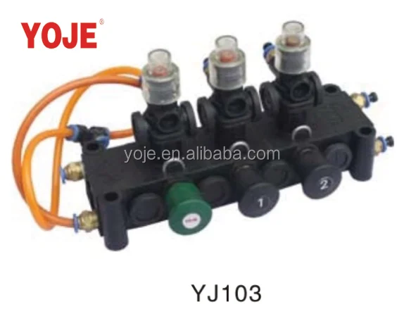 Fuel Tanker Plastic Pneumatic Control Block / interlocking concrete blocks