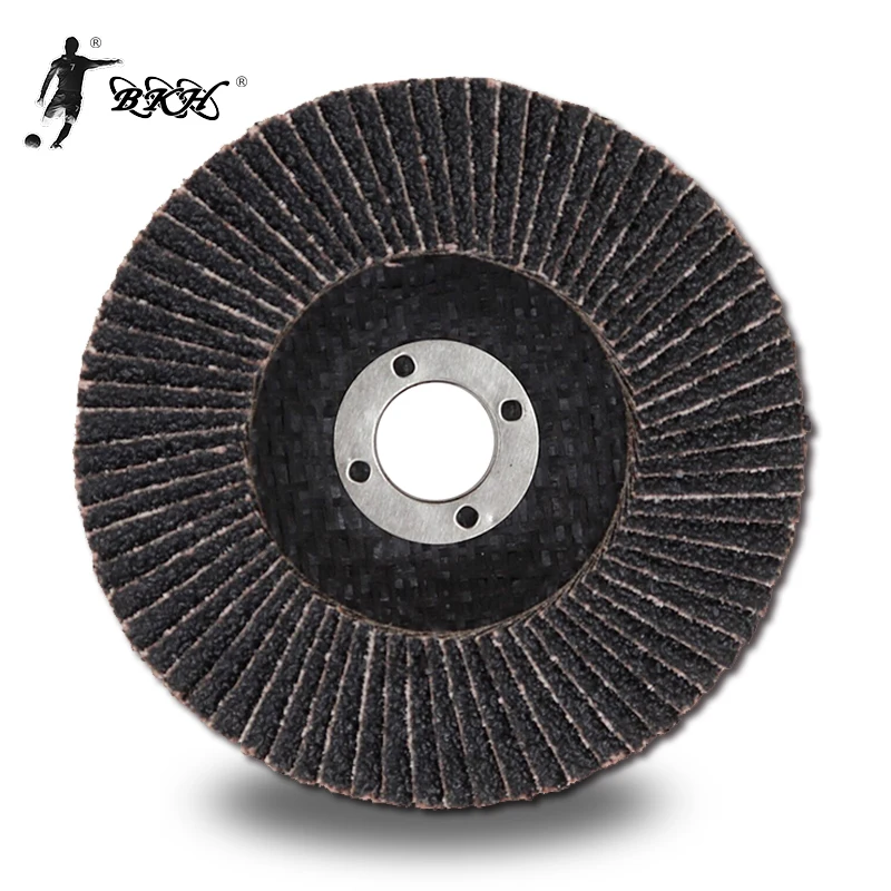 BKH бренд бесплатный образец 115*22 мм 4,5 дюйма кальцинированный глинозем полировальный диск для металла и нержавеющей стали
