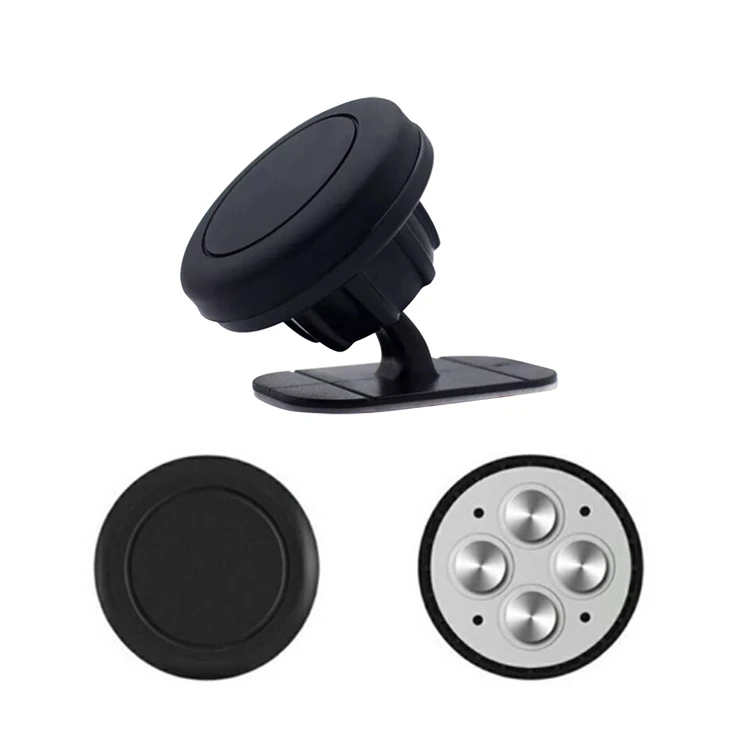 New universal 360 rotating cellular phone magnetic holder stick on dashboard with 4pcs N50 magnets